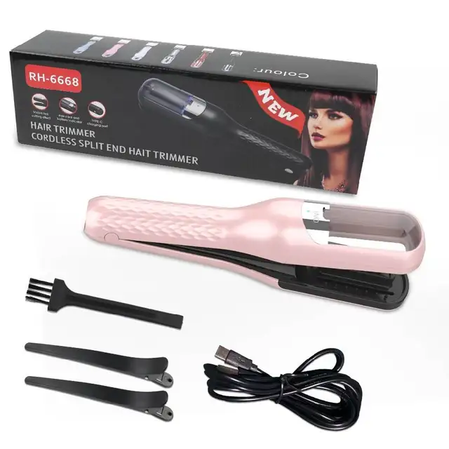 Portable rechargeable split end trimmer machine cordless hair end trimmer Women's split hair remover