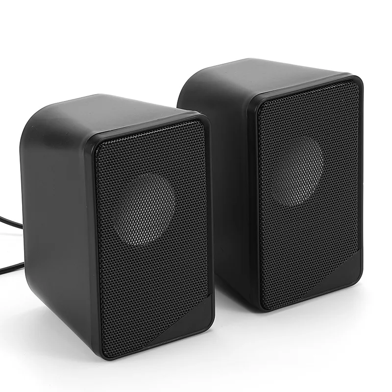 Portable Gift Promotional Christmas loudspeaker Wired Outdoor MINI Audio Speakers for Computer