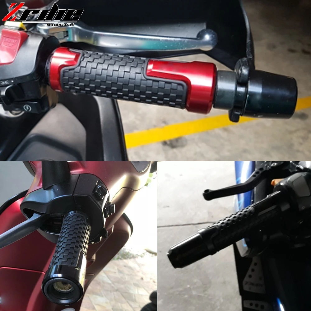 CNC 22MM Motorcycle Handlebar Grips Handle Bar for YAMAHA YZF R1 R6 R125 R25 R3 R25