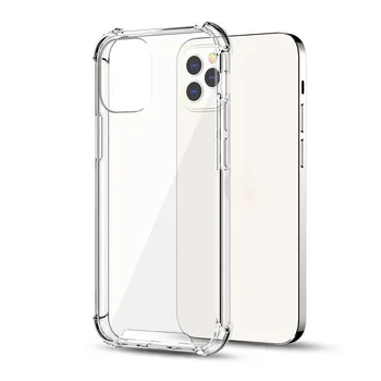 Drop shipping transparent cell phone case clear tpu phone cover for iphone 13 pro max