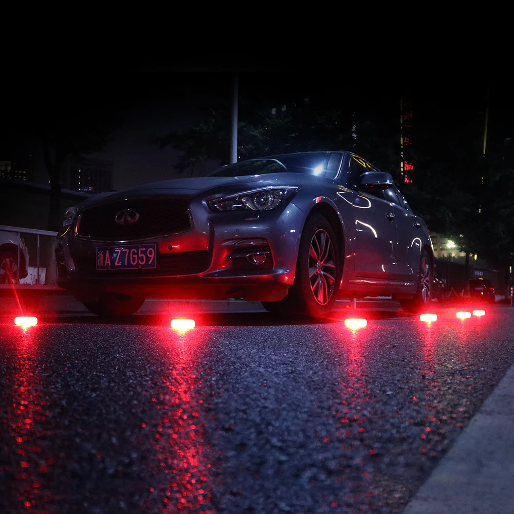 Водонепроницаемый аварийный дисковый маячок, автомобильная магнитная лампа, мигающий предупредительный светодиодный рабочий свет