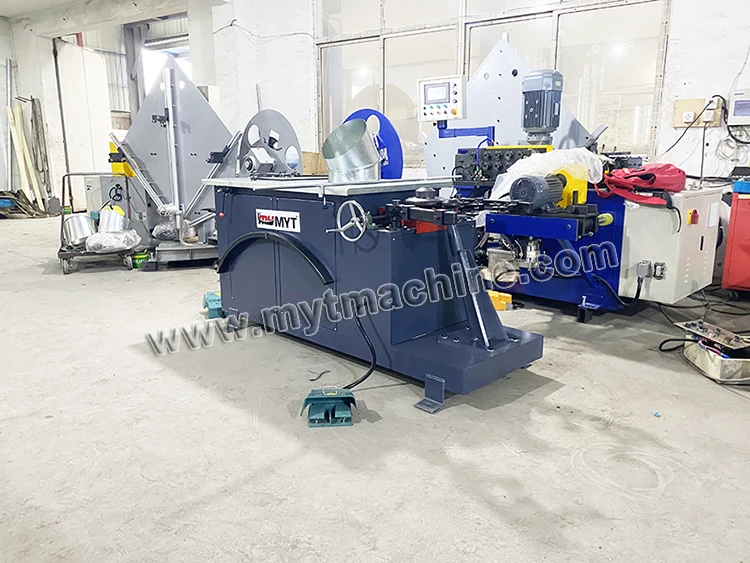 MYT-1000 Electric Elbow Making Machine with Manual Round Elbow Flanging Forming for Round Pipe Making