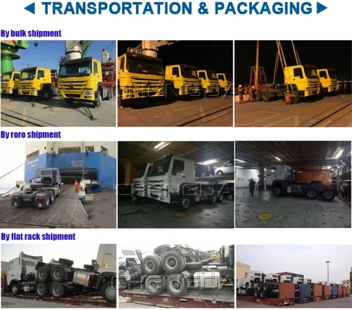  Подержанный грузовик трактора HOWO A7 Китай трактор Sinotruck