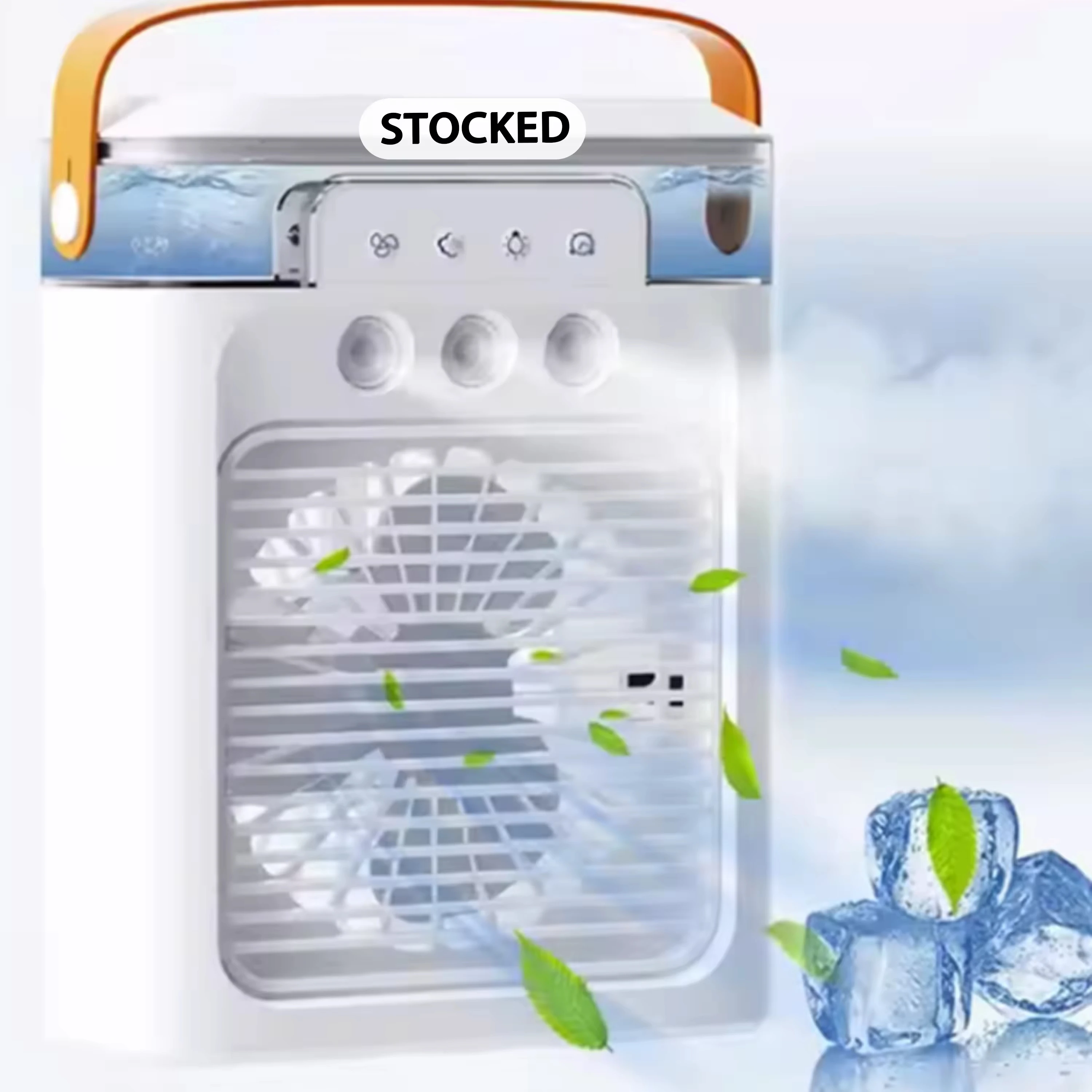 Powered Mini Air Conditioner, Portable, USB, 3-Speed - detail 4