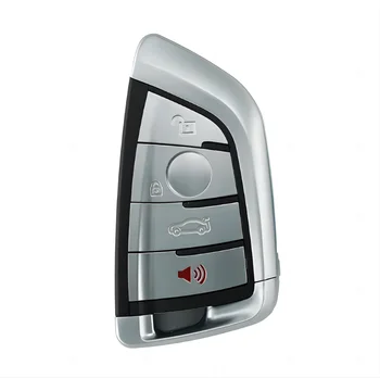 4 Buttons Smart car key Knife Style Black/Silver FEM 433 For bmw vehicle keys