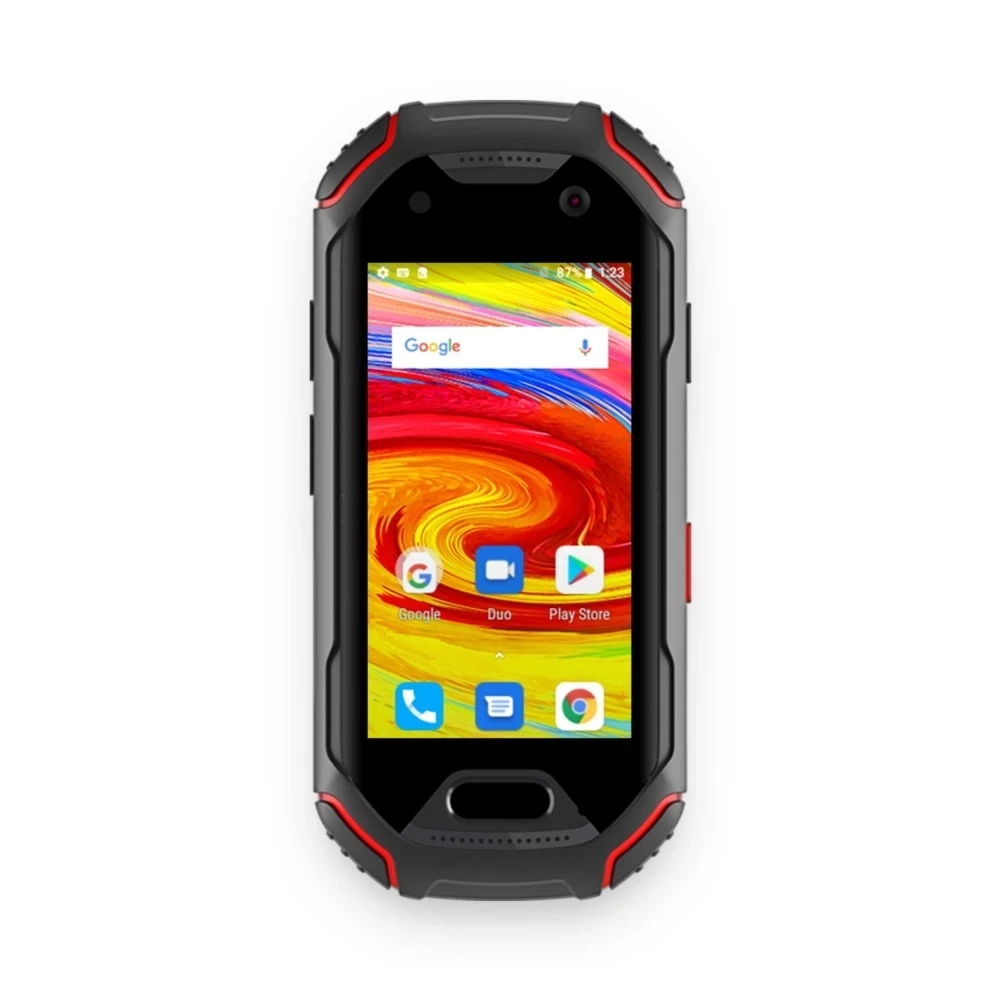 Celular Rugged Unihertz Atom 4G 64G Android 9.0 Preto 2.45