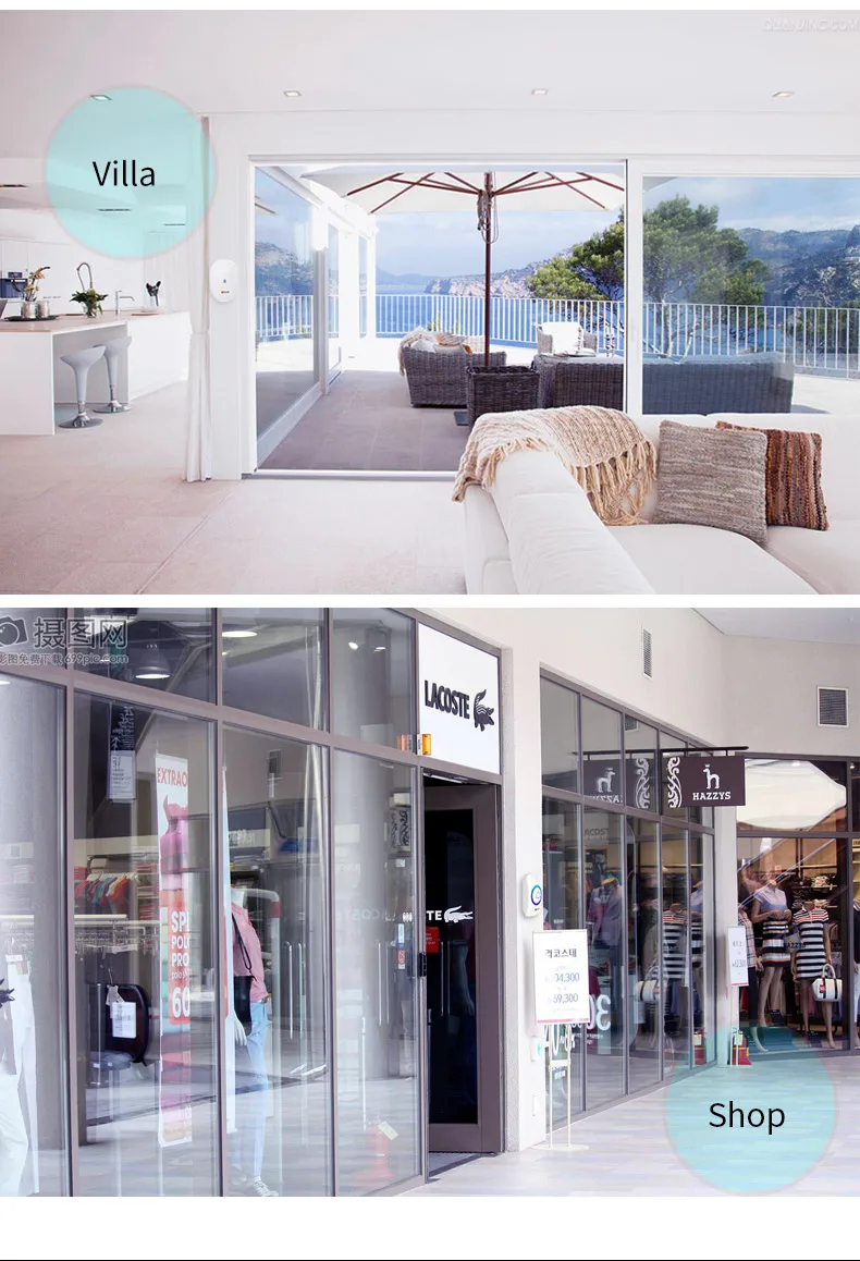 Kerui smart wireless doorbell with receiver waterproof 57 ringtones chime UK EU US Plug ring door bell