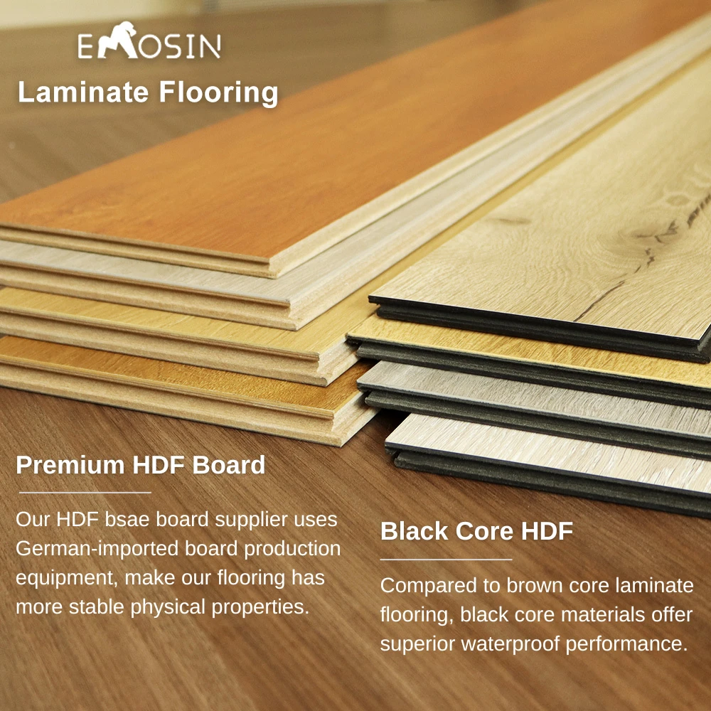 Home Use 2G Interlocking Click Lock System Valinger Aqua Unilin Valinge Euro Click Laminate Flooring