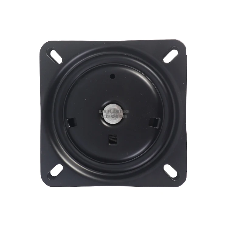Universal Chair Parts square Chair Mechanism Automatically Returns 90 Degree Swivelling Metal Plate