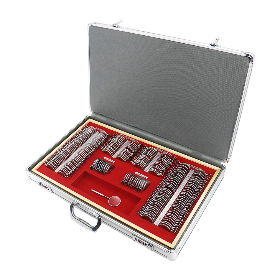 Optometry Instrument Optical Trial Lens Set JS-232 with Metal Rim Low Price