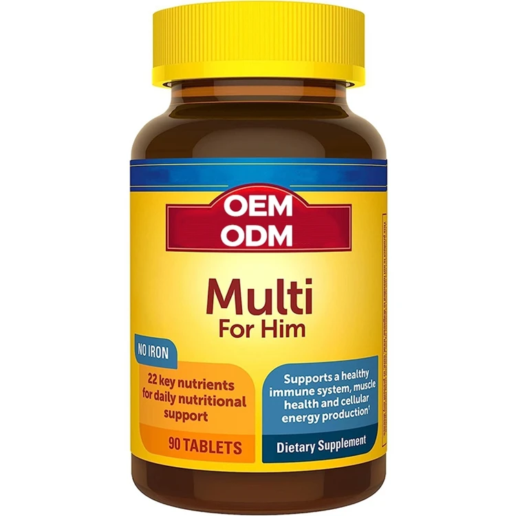 Multivitamins for Daily Nutritional Support for Men