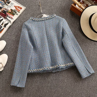 Женский твидовый комплект из двух предметов, жакет и юбка с короткой юбкой в стиле богини