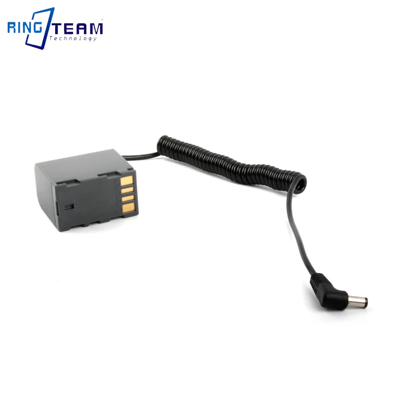 DC Male Coiled Cable BN-VF823 Dummy Battery for JVC HD300 HD320 HM200 830 GR-D850 750 Cameras factory