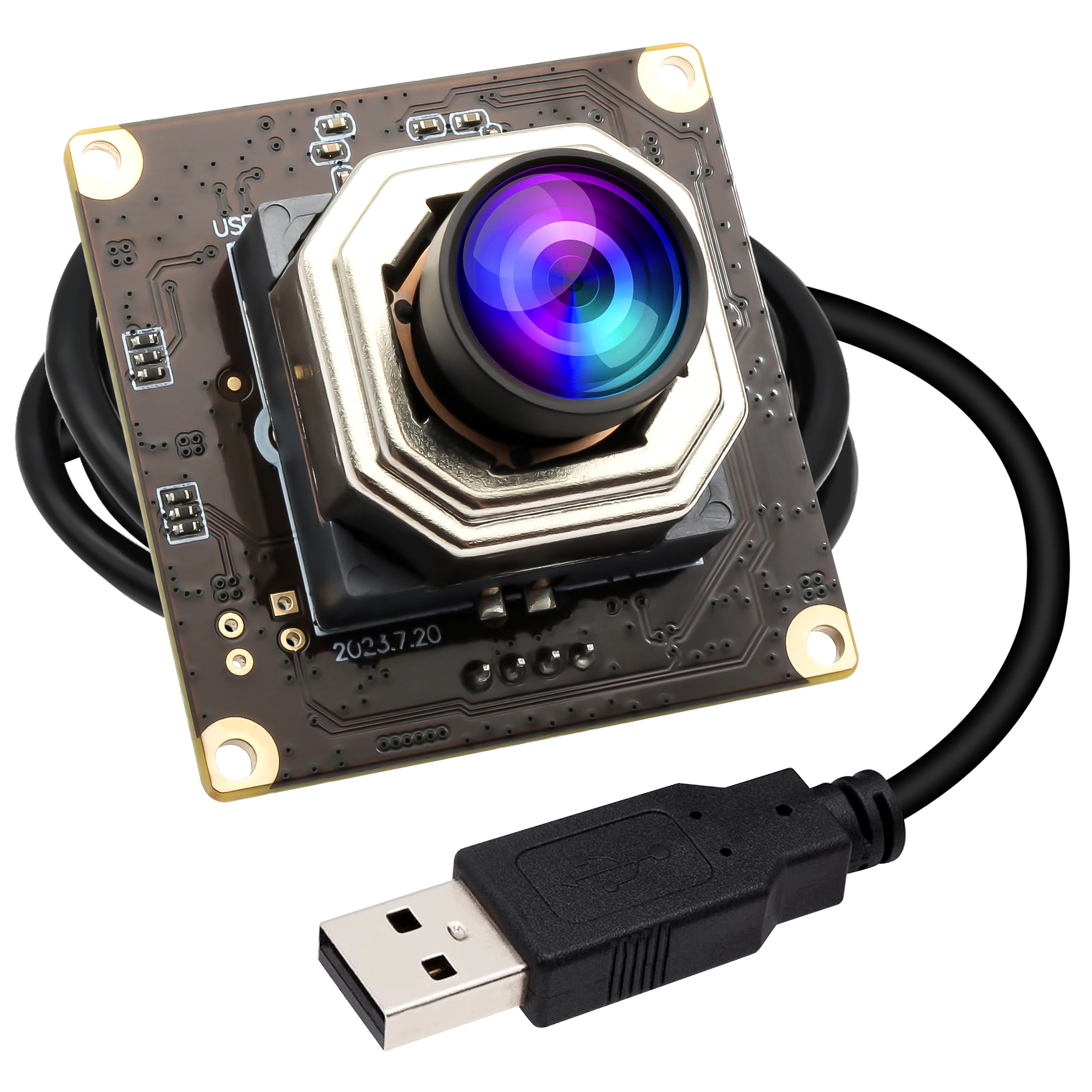 12mp Autofocus Usb Camera Module 1080p Webcam, Imx577, Mini 38x38mm