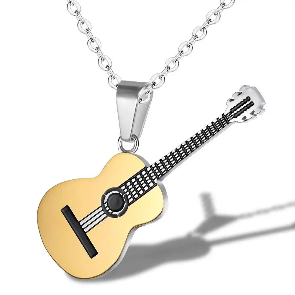 guitar pendant necklace