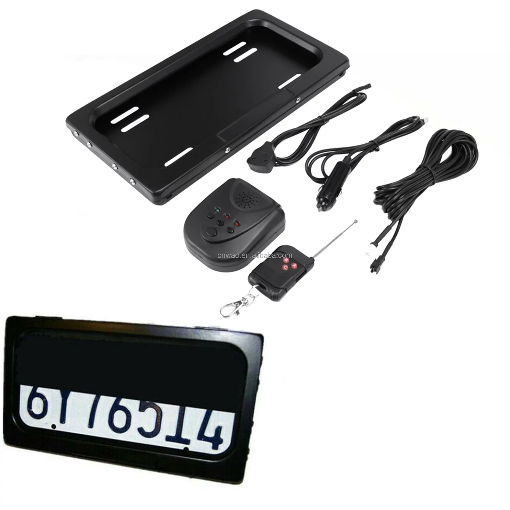 Auto Car License Plate,Electric License Plate Holder For Us Universal