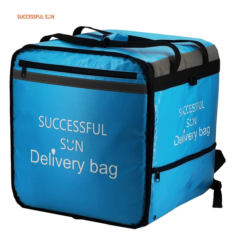 Customized Insulated  Pizza Delivery Bag  Waterproof Thermal Backpack  Food Insulated Thermal Box Pizza Delivery Motorcycles