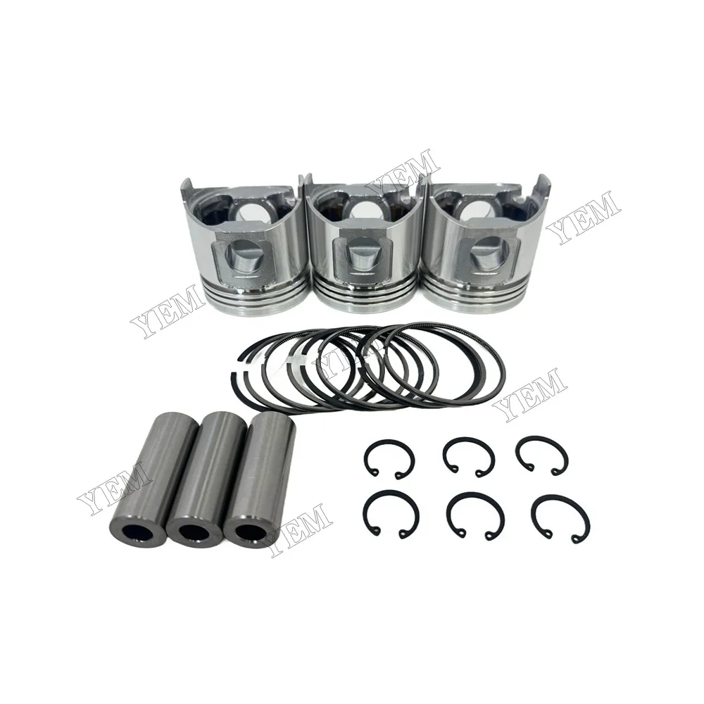 3TNE84 Overhaul Repair Kit For Yanmar Gasket Piston Set 2