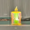 Lampe bougie colorée sans base [Moyen]