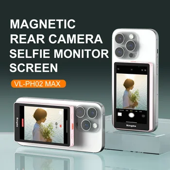 Kingma Phone Vlogging Monitor 4K 30fps Video Casting Built-in  Remote Magnetic Rear Camera Selfie Monitor Screen detail image