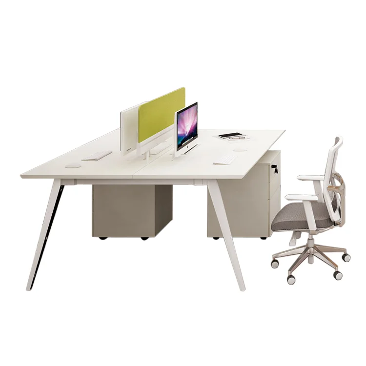 Poste de travail portable bureau bureau poste de travail cloisons en demi-verre