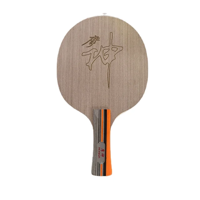 China factory direct sale Solid wood non-slip comfortable table tennis table bat for training