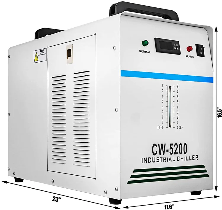 8 5l1400w工业冷水机水冷却系统cw50水冷器冷却50 Btu 小时用于co2激光雕刻机 Buy 冷水机组 水冷却器 工业冷水机product On Alibaba Com