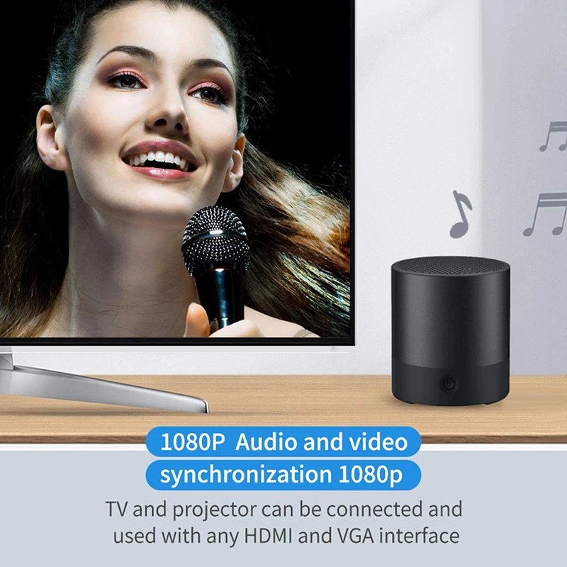 2 in 1 VGA to HDMI Cable Adapter with 3.5MM Audio Support