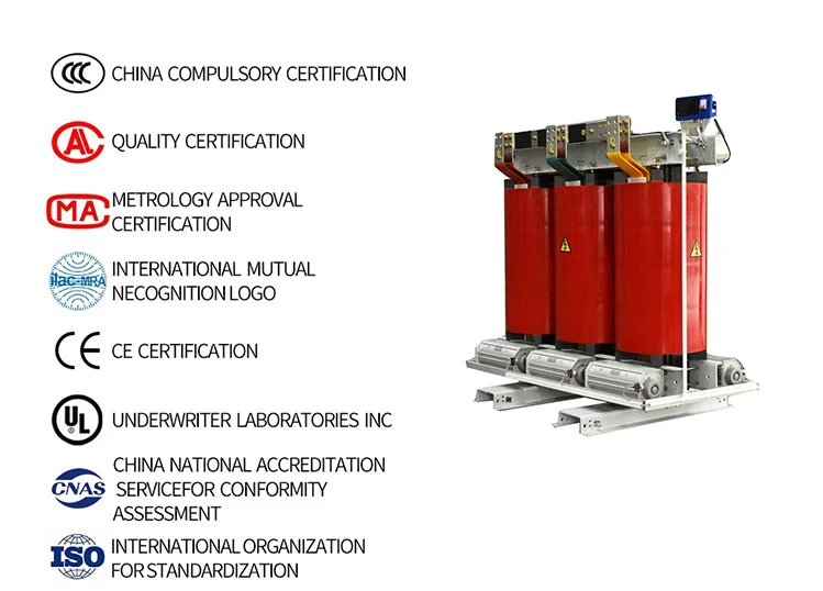 High Performance CE Certificate 200kva Three Phase Dry Type Power Transformer 600v To 400v With Enclosure details