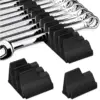 Organisateur de clés à molette noir, lot de 20