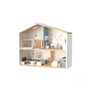 値段改定 訳あり/売値は9500円教室 ドールハウス  木製 楽天市場】【1089円OFF原価5447円】ミニチュアハウス 立体パズル 木製