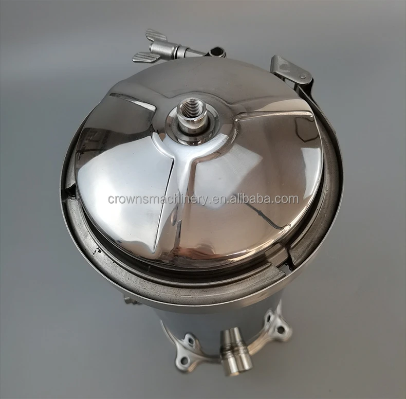 10 /20/30/ 40 Inch PP Cartridge Filter Housing Sanitary Precision Filter Housing 5 Micron