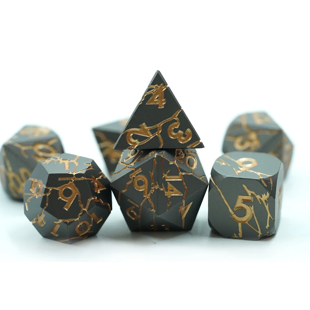 Sérsniðin D&D Teningur sett Polyhedral Sinkilegur leger fyrir Dungeons and Dragons Sérstakur brotmynd