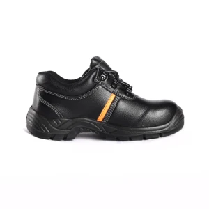 Waterproof and Oil-resistant Protective Shoes Style Anti Impact and Anti Puncture Genuine Leather Steel Toe Labor Safety Boots