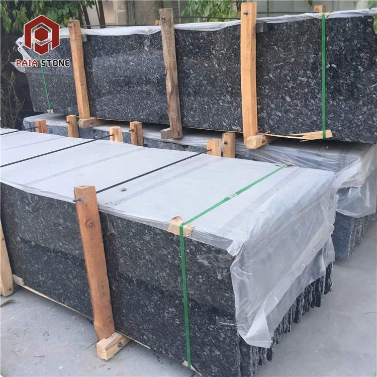 product price of per meter natural 20mm slab blue pearl granite slabs for kitchen design-4