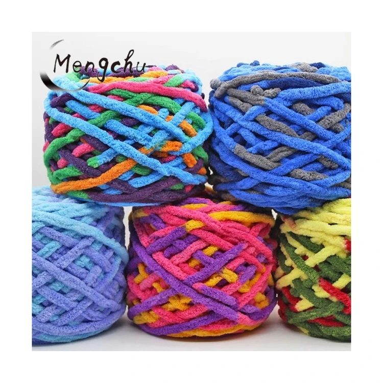 Craft vogue Wholesale Polyester Soft Chunky Jumbo Chenille Yarn