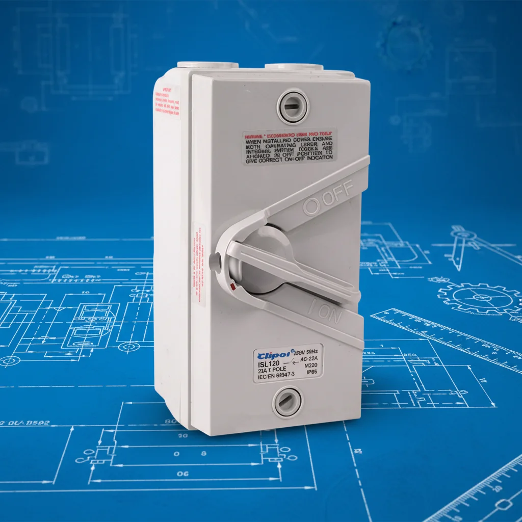 Clipol Isolating Switch - Reliable 3pole 20A Lockable Isolator
