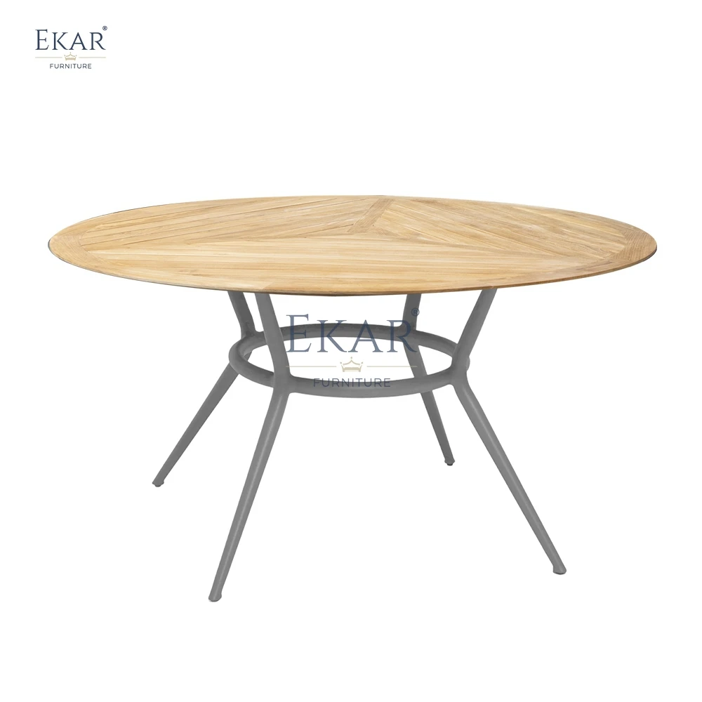 product modern round outdoor dining table with durable weather resistant design-63