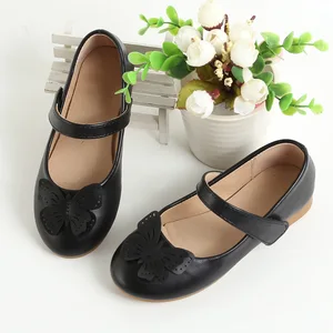2026 New Summer Children'S Princess Shoes With Dress Good Quality Soft Soled Children'S Leather Shoes