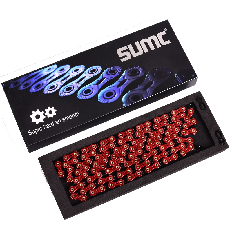 高品質 SUMC 8 9 10 11速 自転車シフト ゴールド レインボー X8 X9 X10