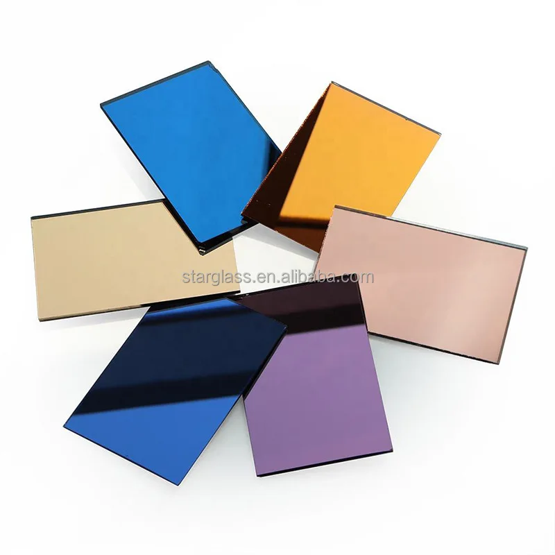2mm 3mm 4mm 5mm 6mm Double Coated Clear Tinted Aluminum Mirror Glass Sheet Factory Price