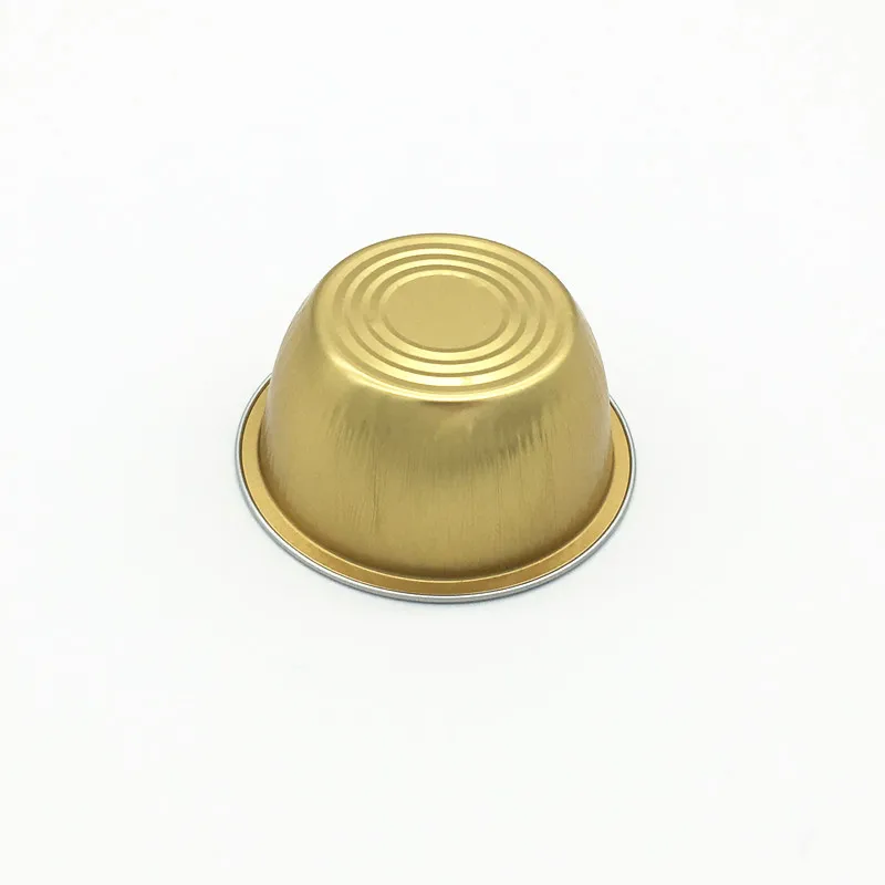 product y130 44oz mini aluminum foil tray disposable gold cake pan muffin cupcake baking ramekin cup microwavable great for food-2