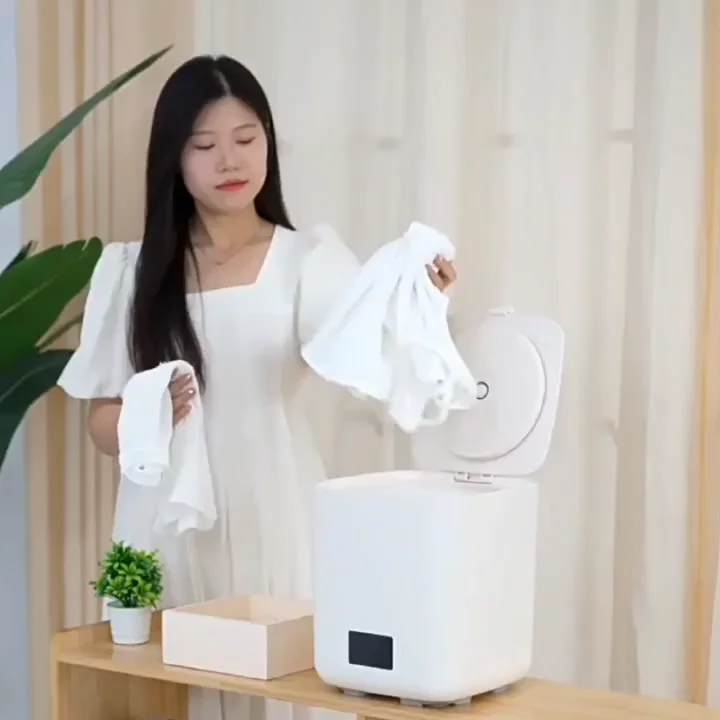 Automatic Small Mini Washing Machine 7l Large Capacity With Dryer Can