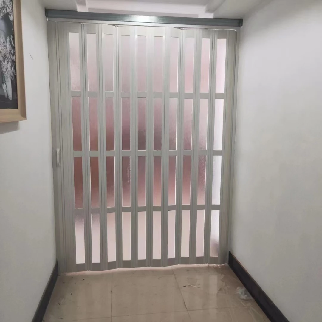 Domestic Durable Plastic PVC Folding Door for Bathroom