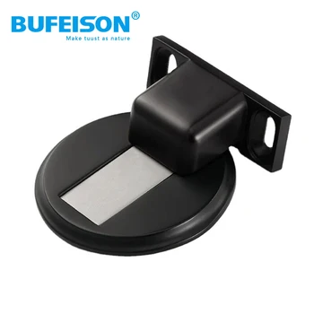 Door suction strong magnetic collision invisible bedroom bathroom door suction device anti-collision door stopper