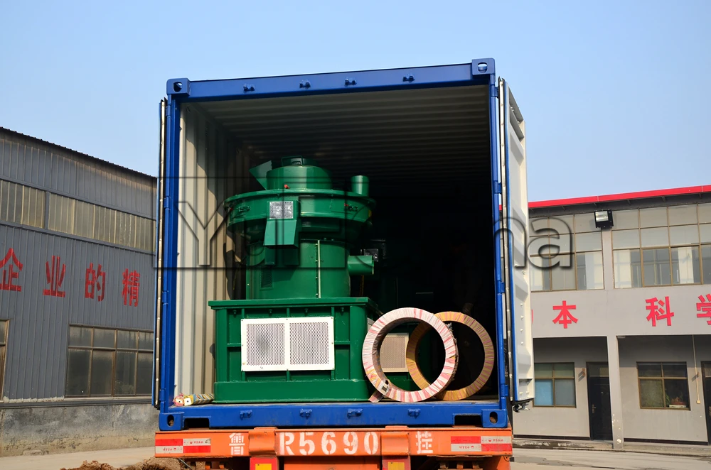 wood pellet production line
