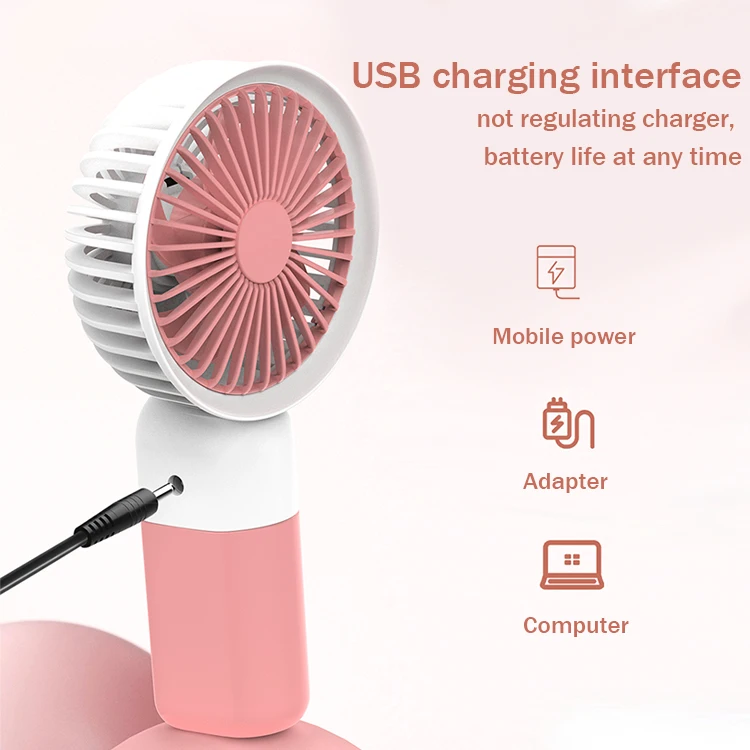 Summer Sale Portable Mini Fan Usb Rechargeable Mini Ventilador Air