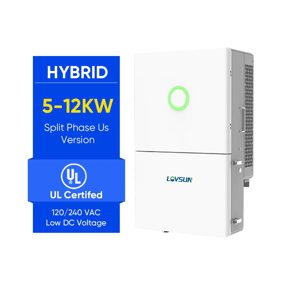 SAJ Split Phase Hybrid Inverter 120/240v - 7.6KW to 11.4KW