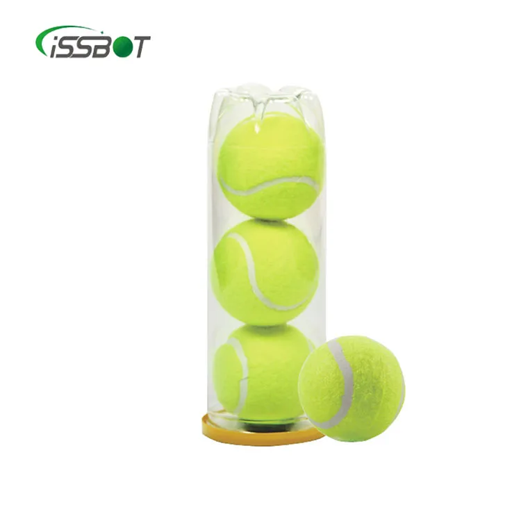 Мягкие теннисные мячи из резины и шерсти могут использоваться для тренировок или соревнований