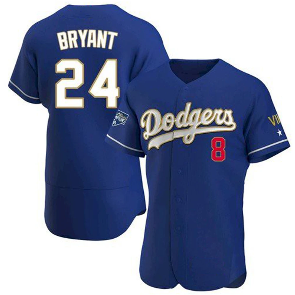 MLB Los Angeles Dodgers #22 KERSHAW #24 BRYANT #50 BETTS #42